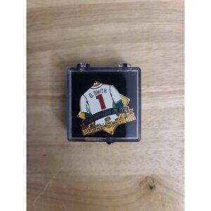ST LOUIS CARDINALS OZZIE SMITH #1 RETIRED SEPT 28 1996 BUSCH STADIUM LAPEL PIN